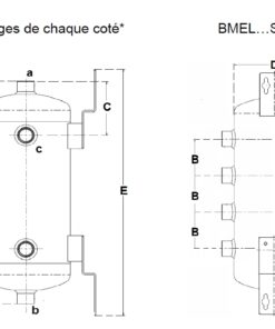 Bouteille de mélange et Ballon tampon BMEL